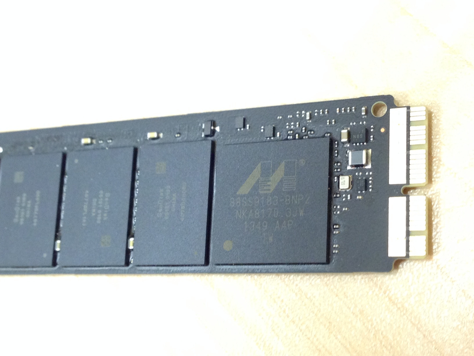 usb connect for mac air ssd